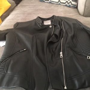 Like new leather like Jacket from Zara worn once